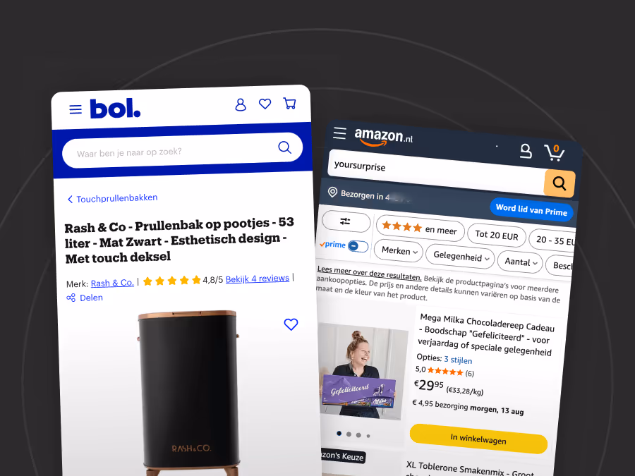 Marketplaces-diensten van Hype met Amazon, Bol en Zalando