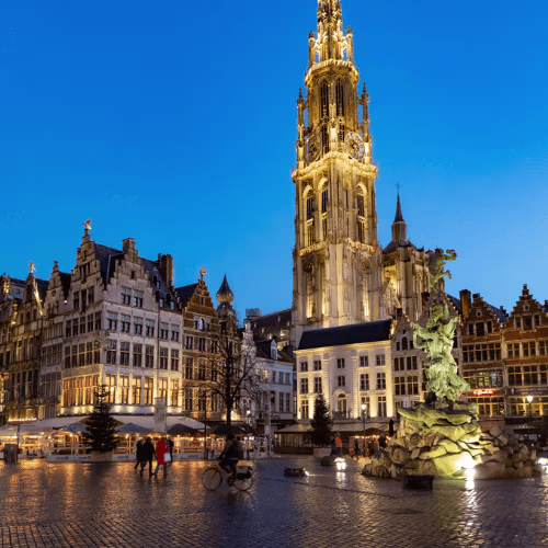 Foto van de stad Antwerpen.