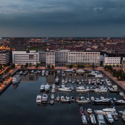 Foto van Het Eilandje in Antwerpen.