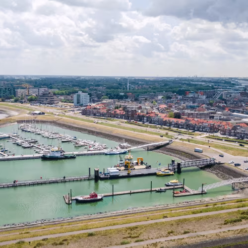 Havenstad in Terneuzen