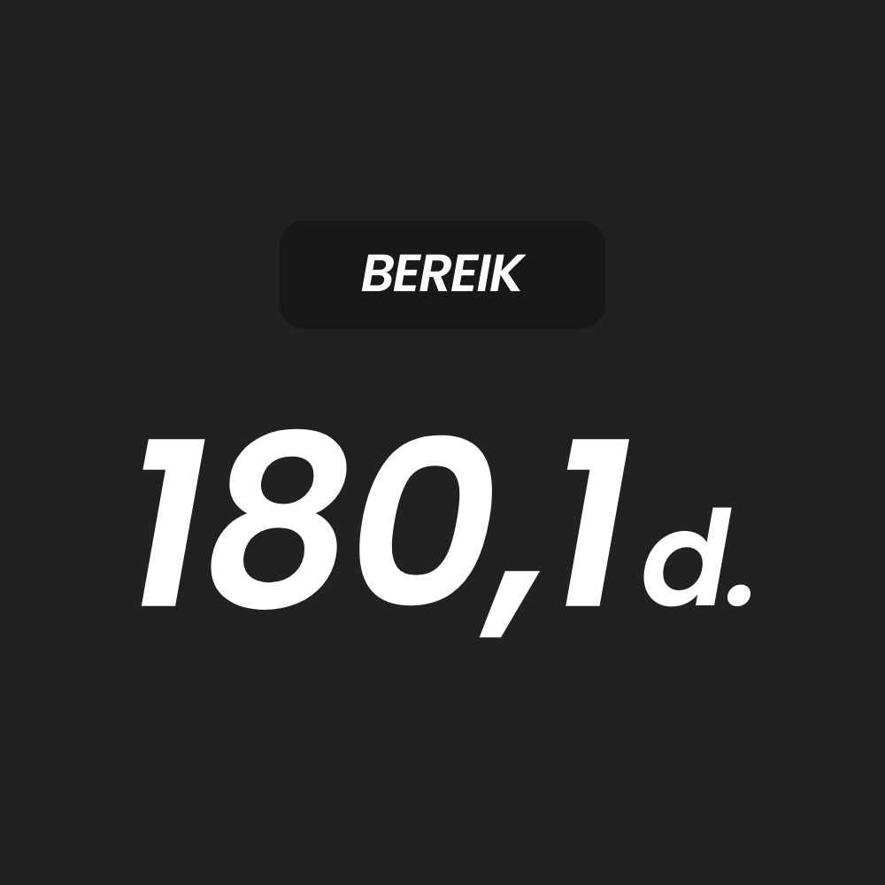 180,1d bereik visual
