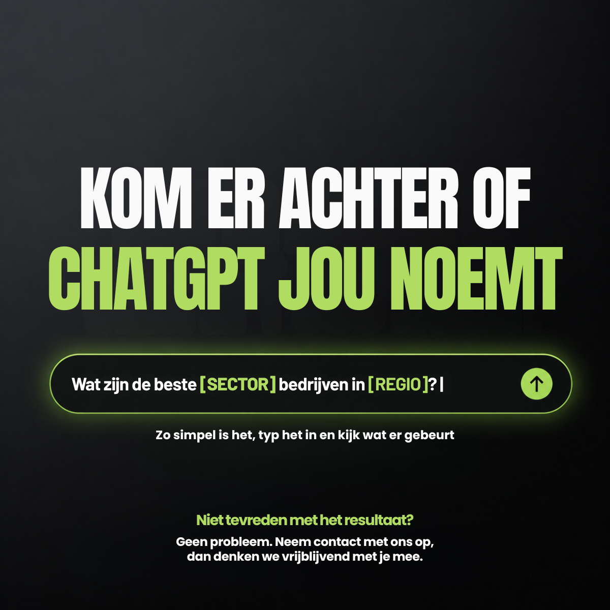 Test of ChatGPT jouw merk noemt voor betere AEO