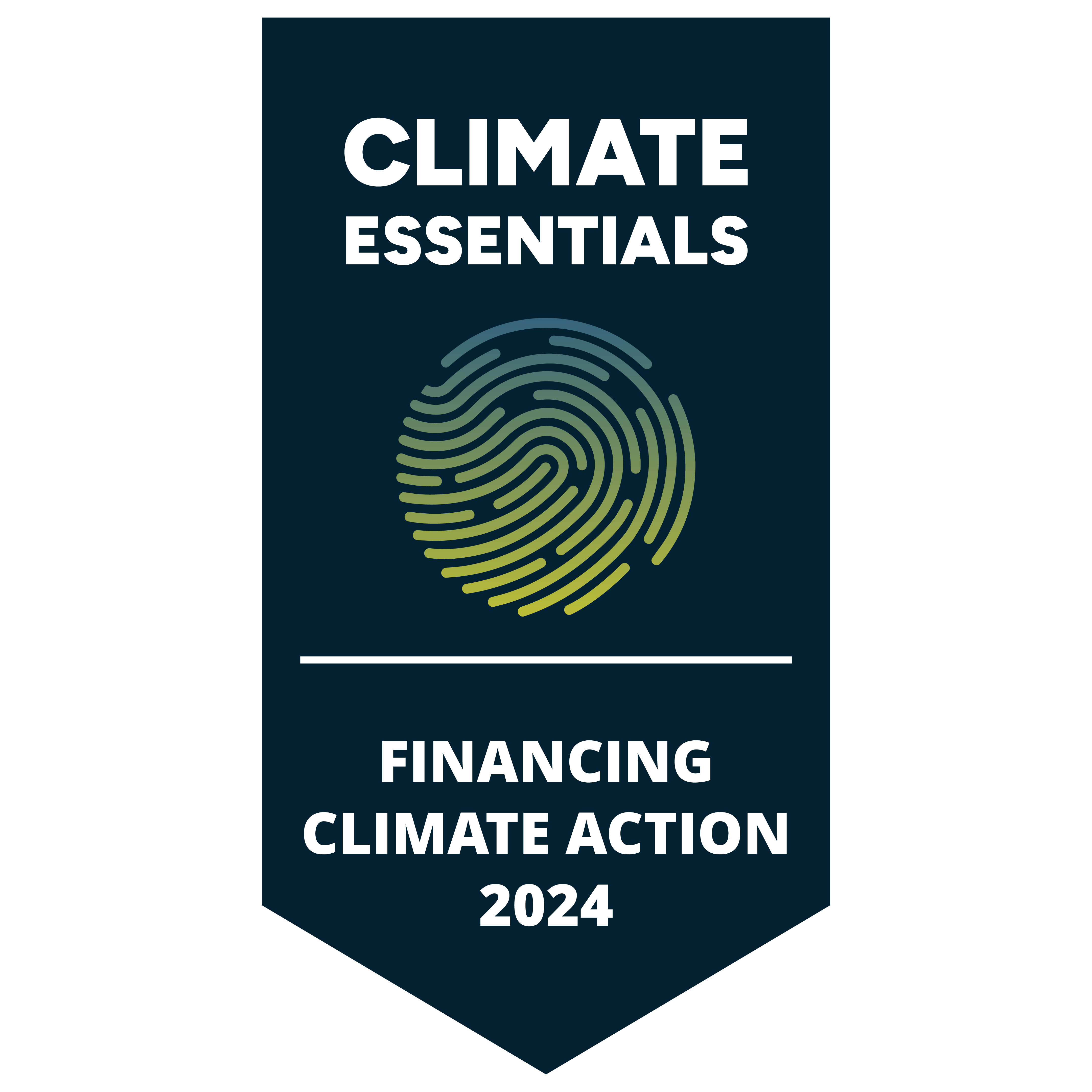 Climate Essentials Financing Climate Action 2024 badge
