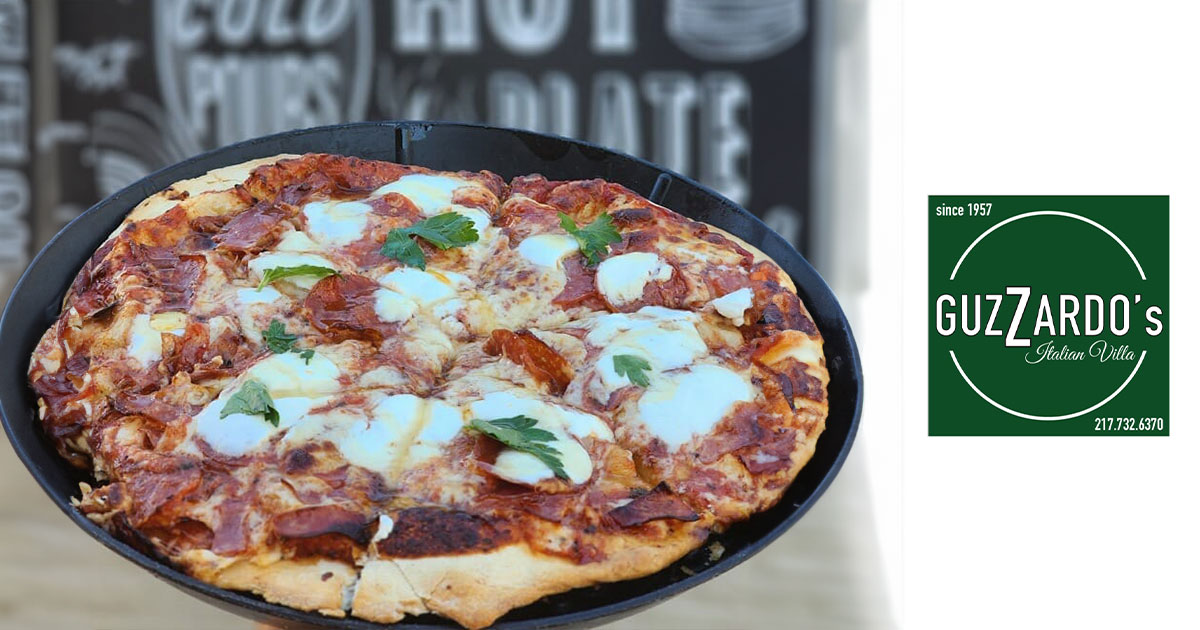 Classic Italian Menu at Guzzardo's Italian Villa Lincoln, IL