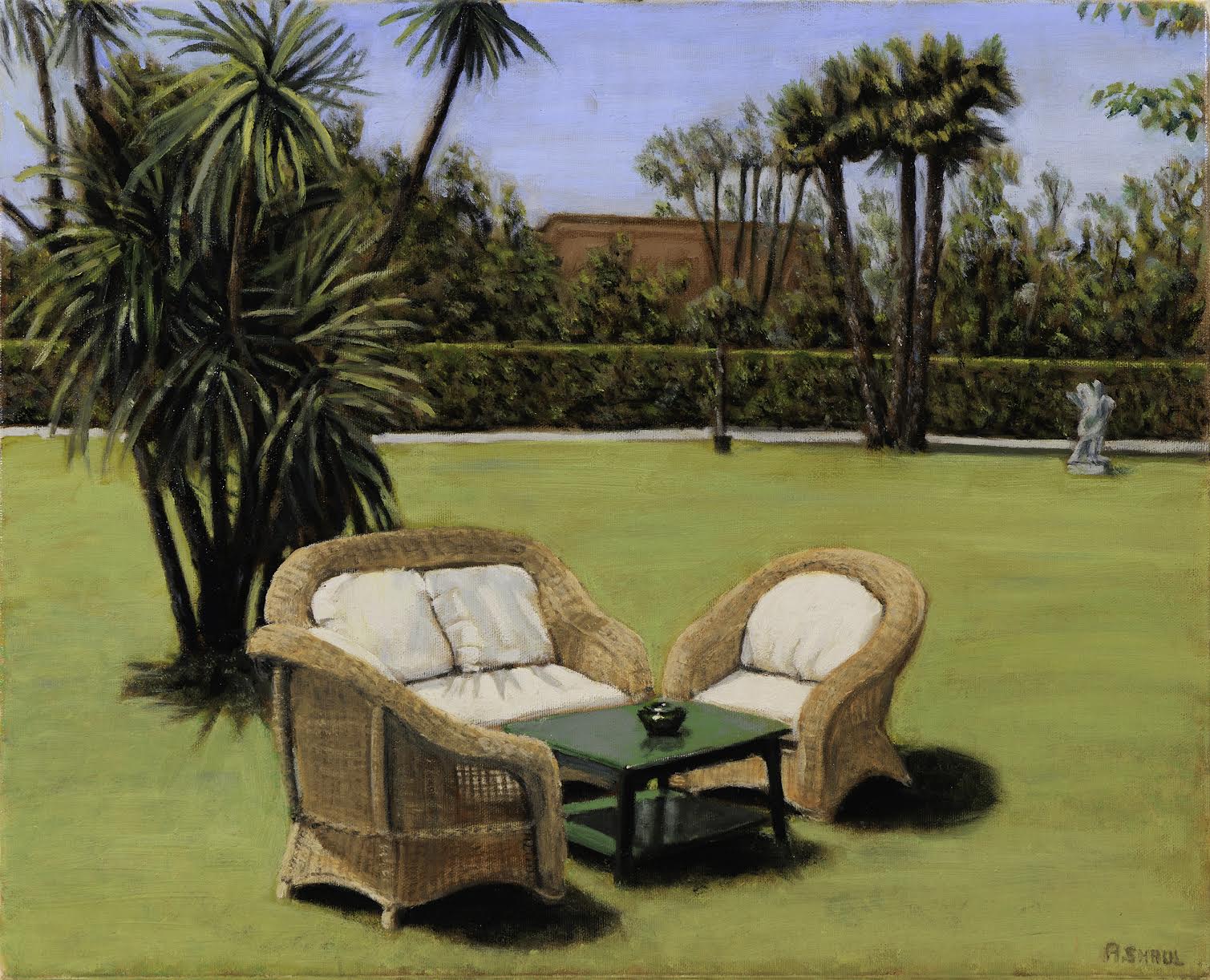 Lawn Chairs in Tuscany