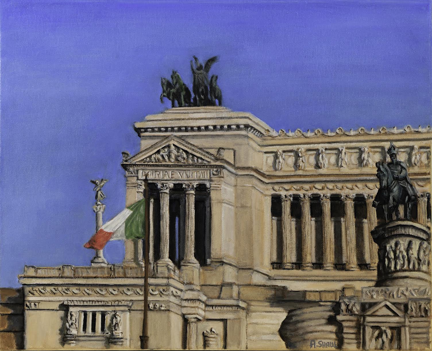 Building in downtown Rome