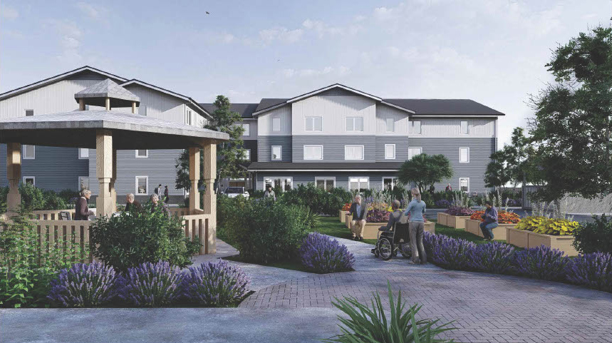 Walt's Place Courtyard Rendering