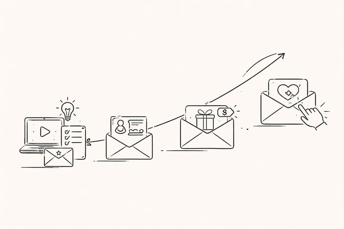 Struttura sequenza email efficace