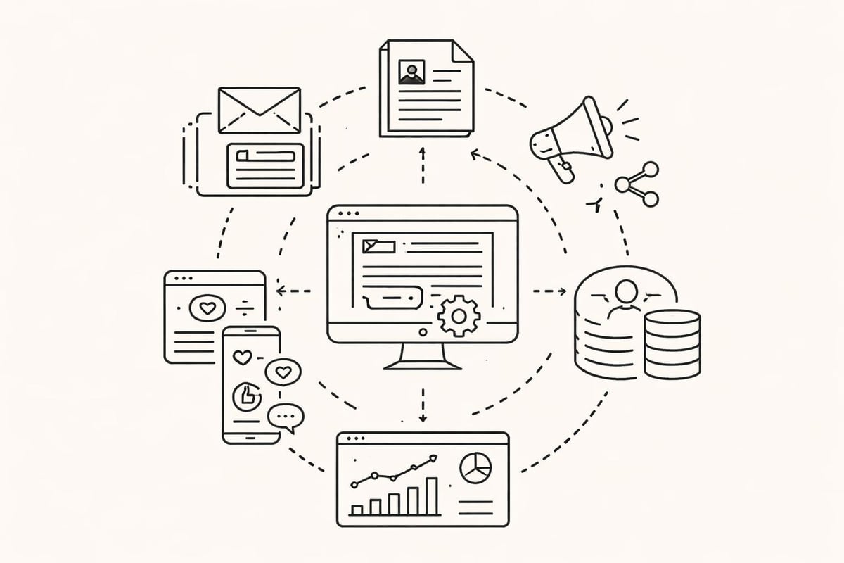 Email marketing integration