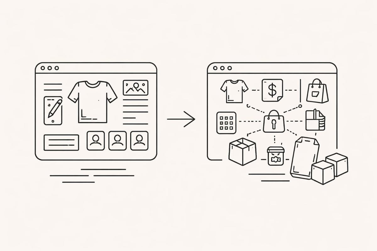 E-commerce features comparison