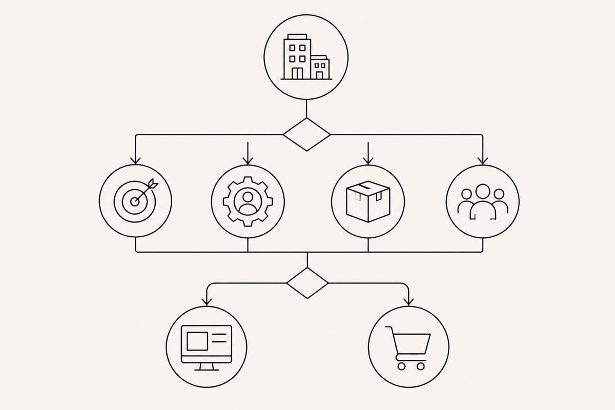 Processo decisionale sito vetrina vs ecommerce