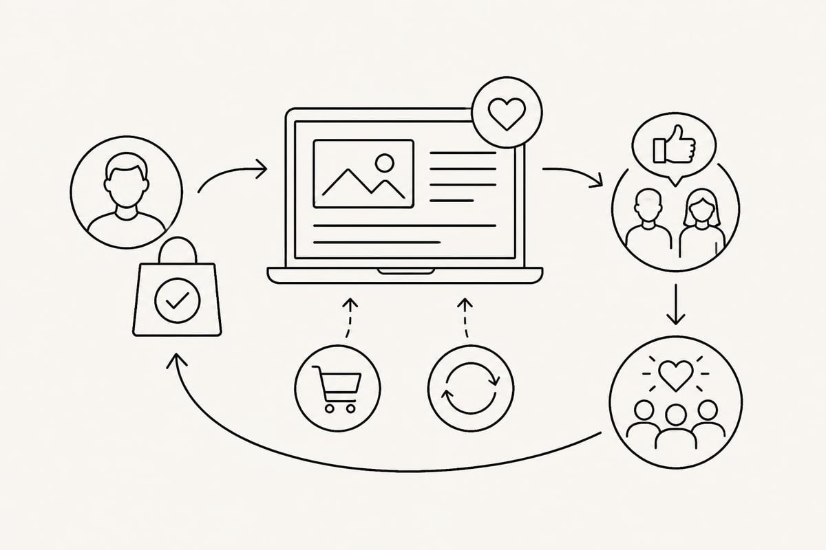 Ciclo di fidelizzazione cliente