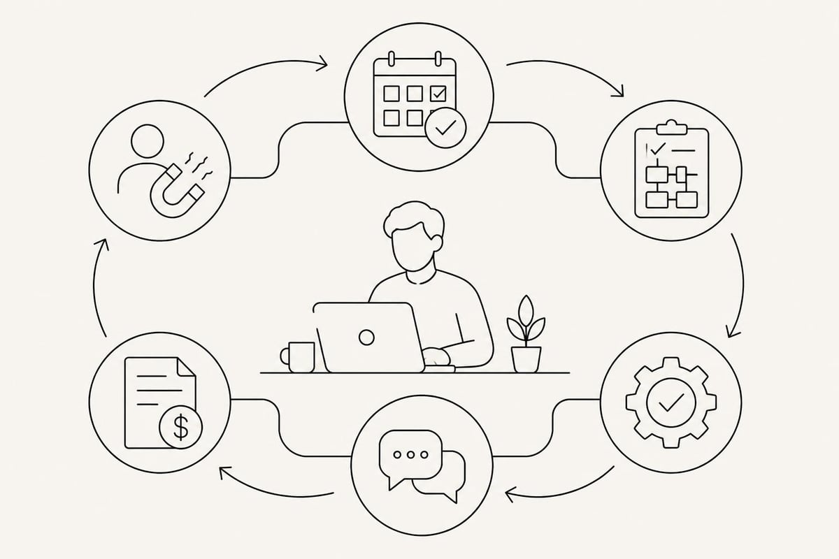 Workflow organizzato freelance