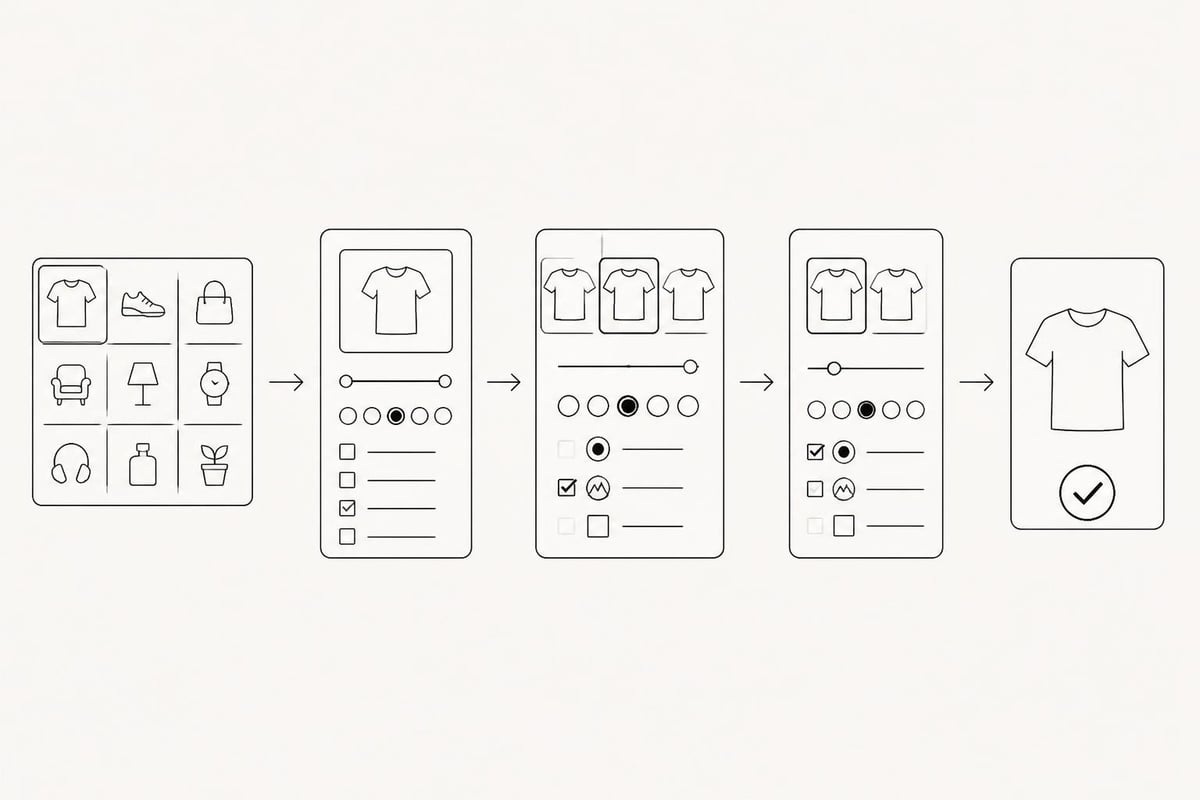 Funzionamento filtri ecommerce