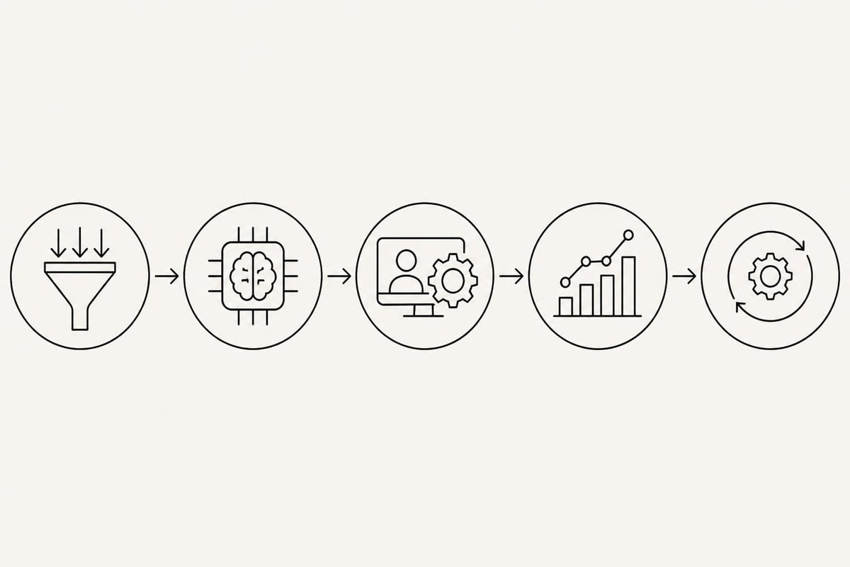 Processo integrazione AI workflow freelance