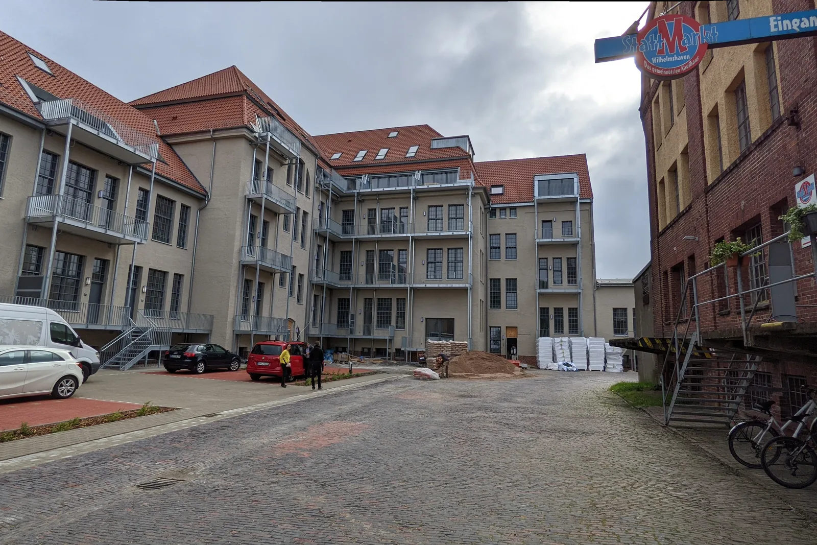 Fassade nach der Sanierung