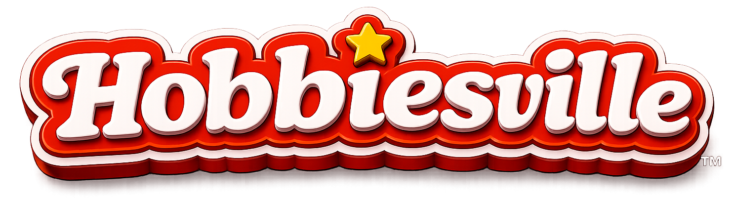 Hobbiesville logo — Ontario-based trading cards and collectibles retailer