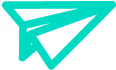 Paper airplane icon symbolizing sending or submission