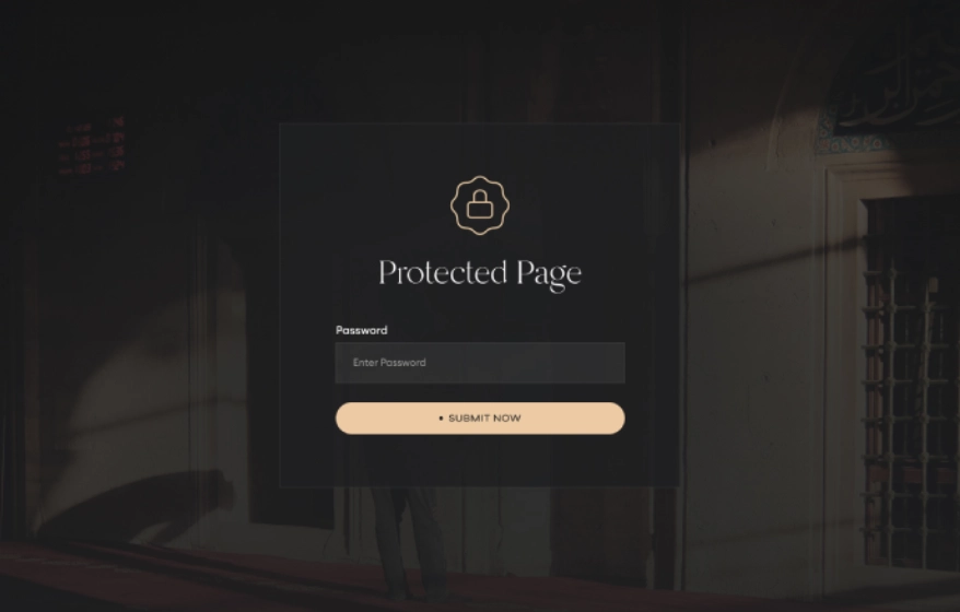Password Protected