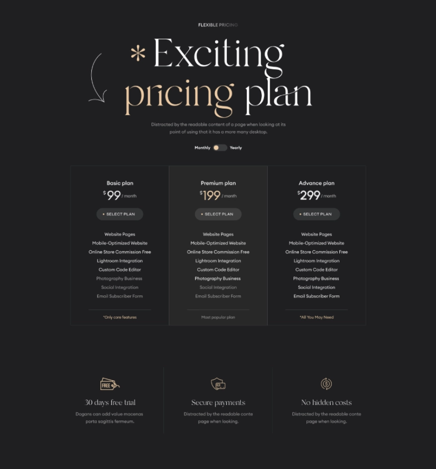 Pricing Three