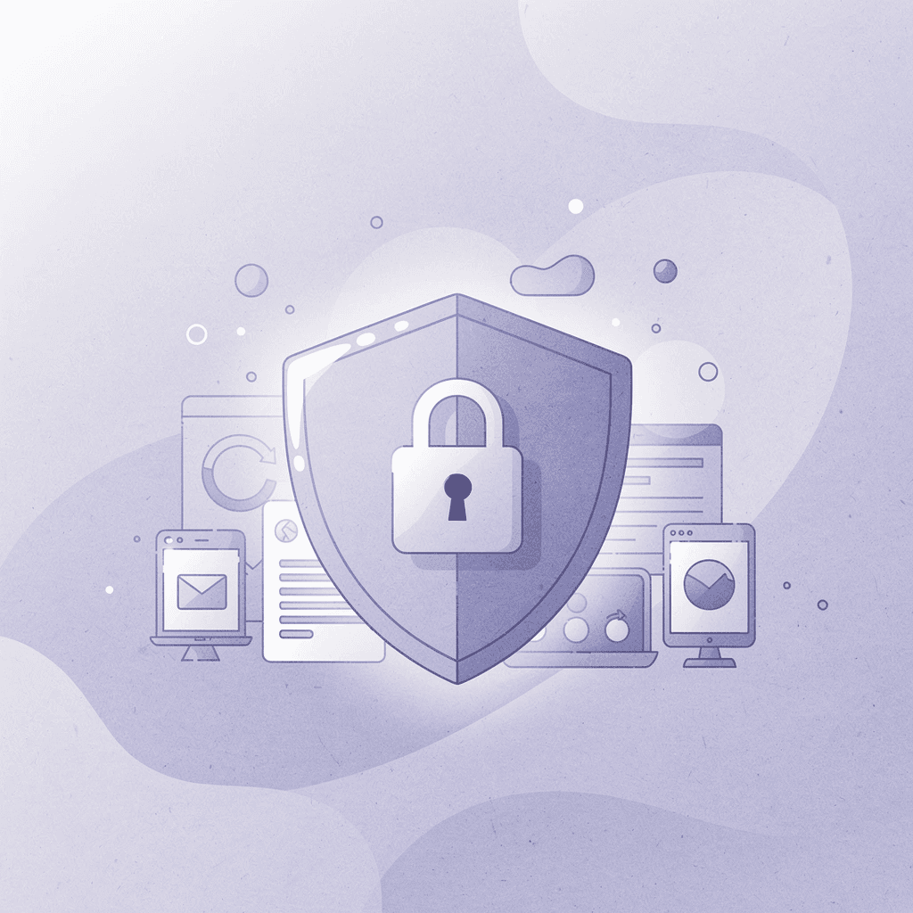 Shield protecting business documents representing comprehensive dissolution protection - How to Dissolve a Corporation in Arizona