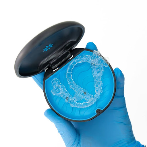 Dentists near Northlake Mall use clear aligners to gradually fix crooked teeth with a custom, nearly invisible tray. 