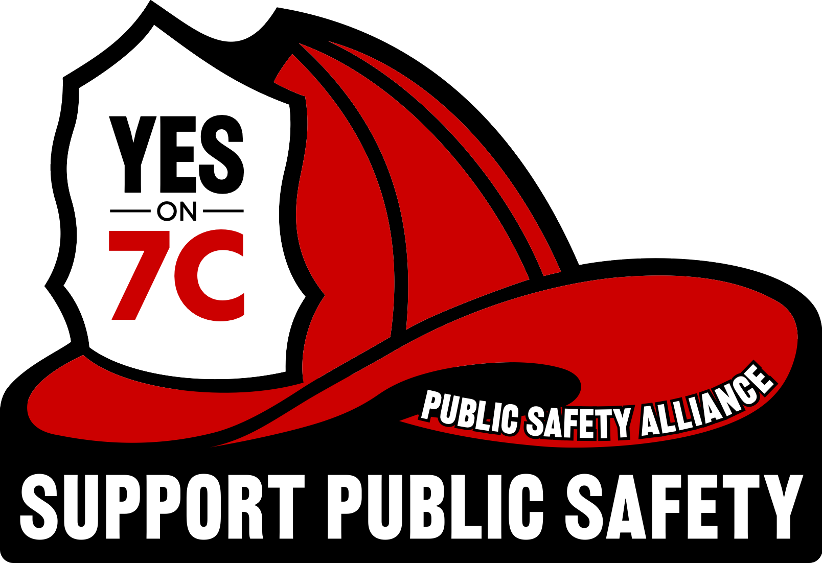 Vote Yes on 7C logo