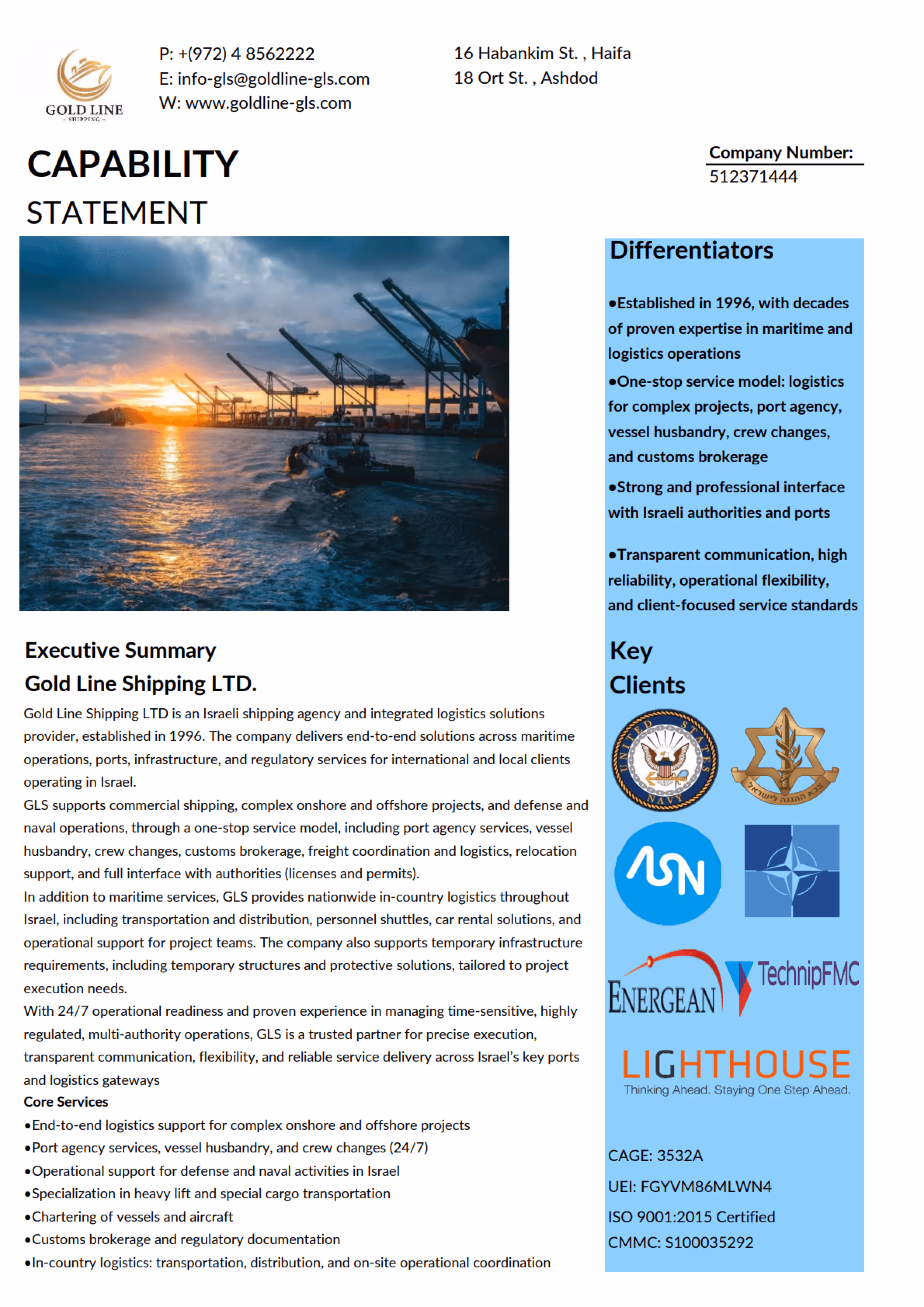 CAPABILITY STATEMENT