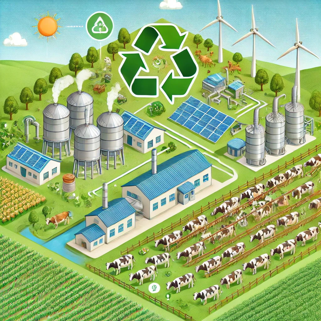 Sustainable DDGS production – eco-friendly livestock feed and renewable energy farms