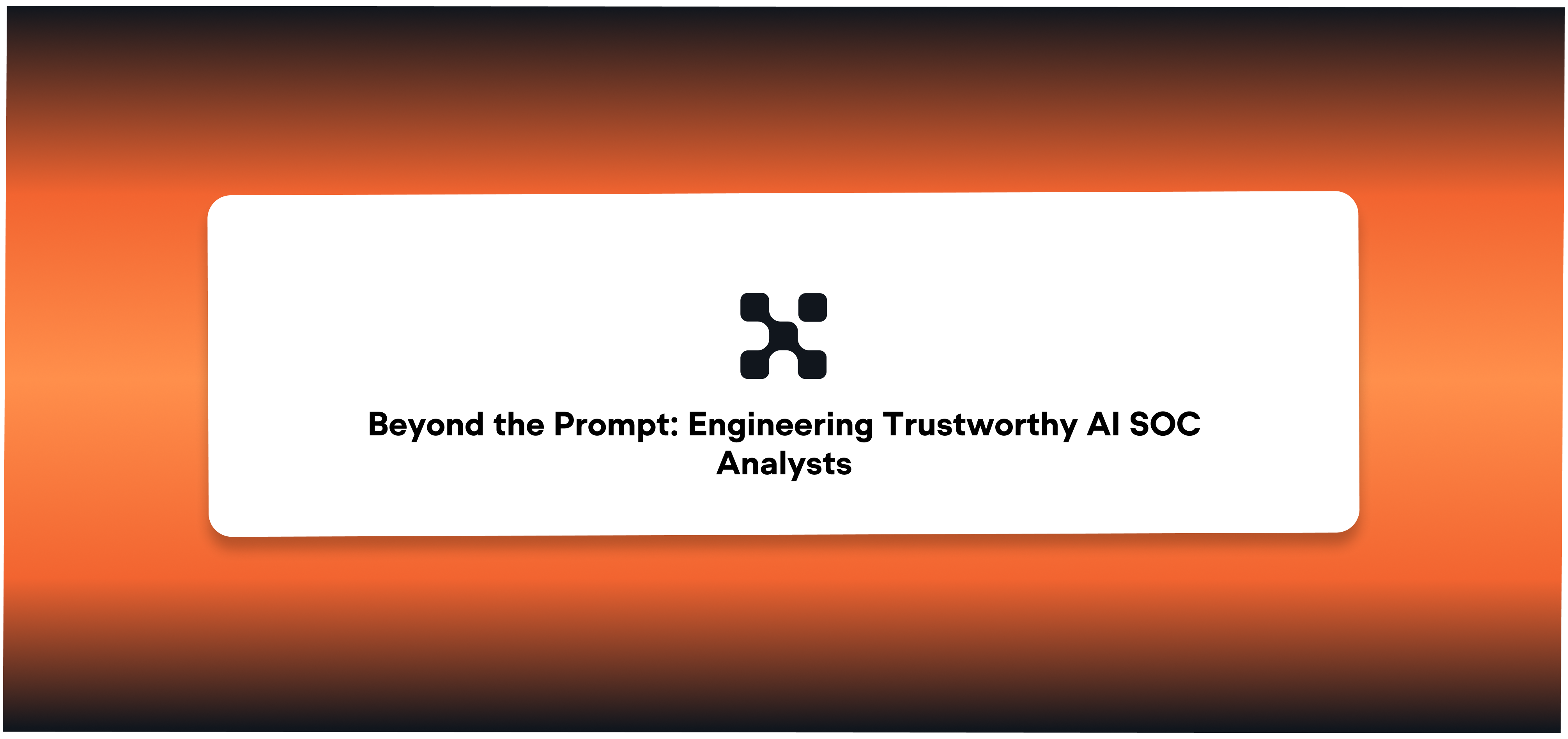 Beyond the Prompt: Engineering Trustworthy AI SOC Analysts