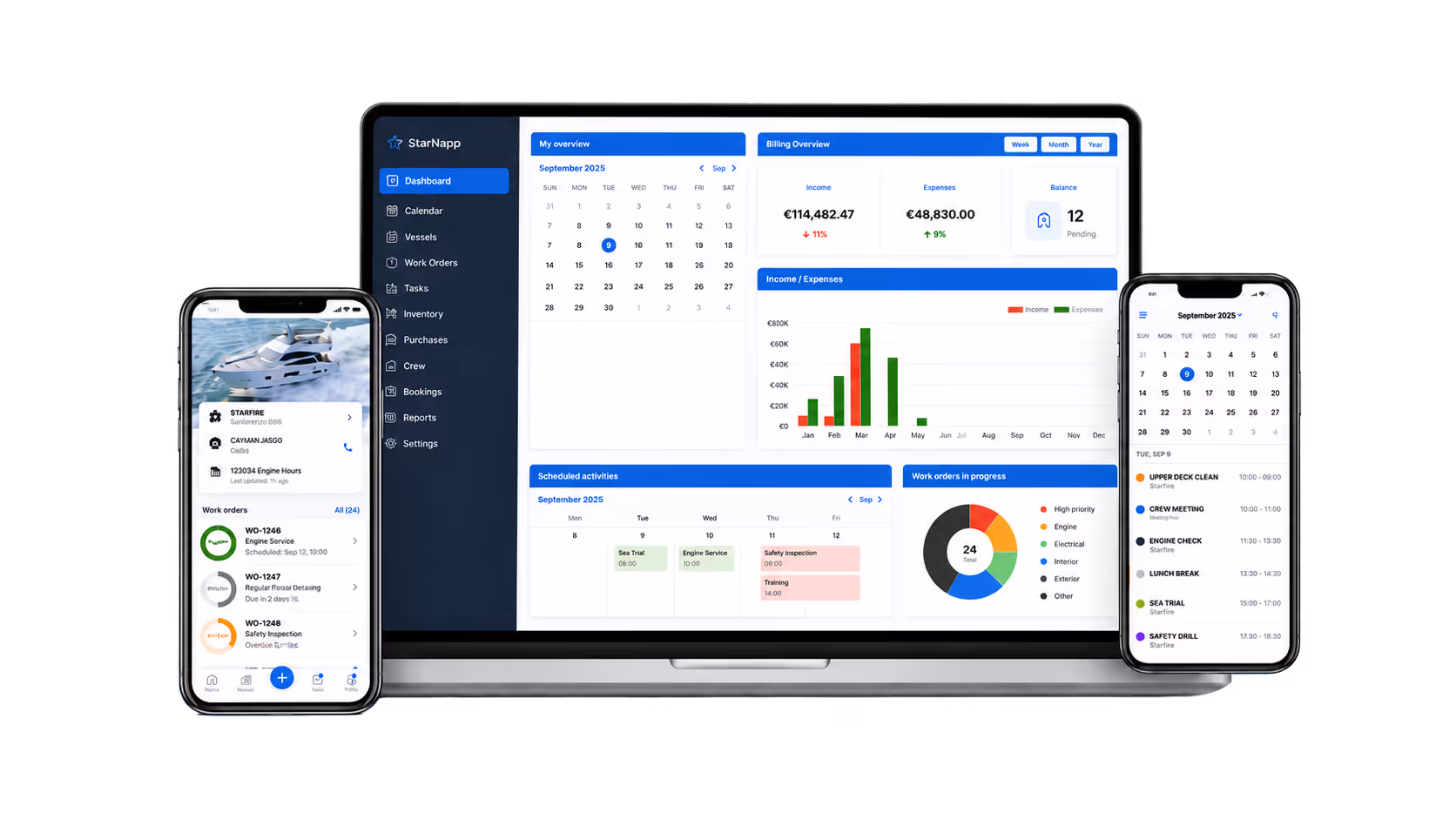 StarNapp Dashboard