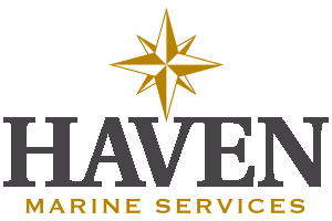 Logo of Haven Marine, nautical company