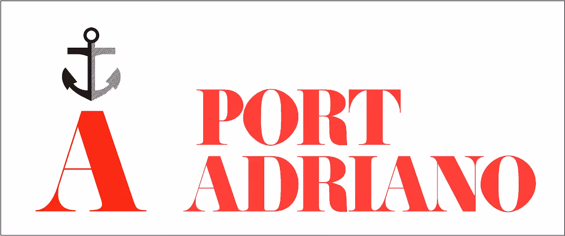 Logo of Port Adriano, nautical marina