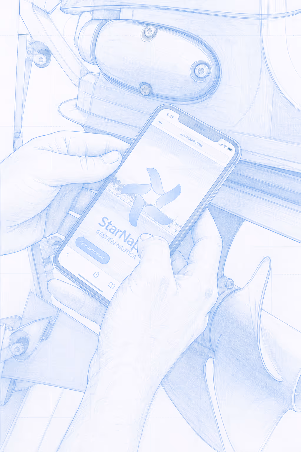 Employee using starnapp