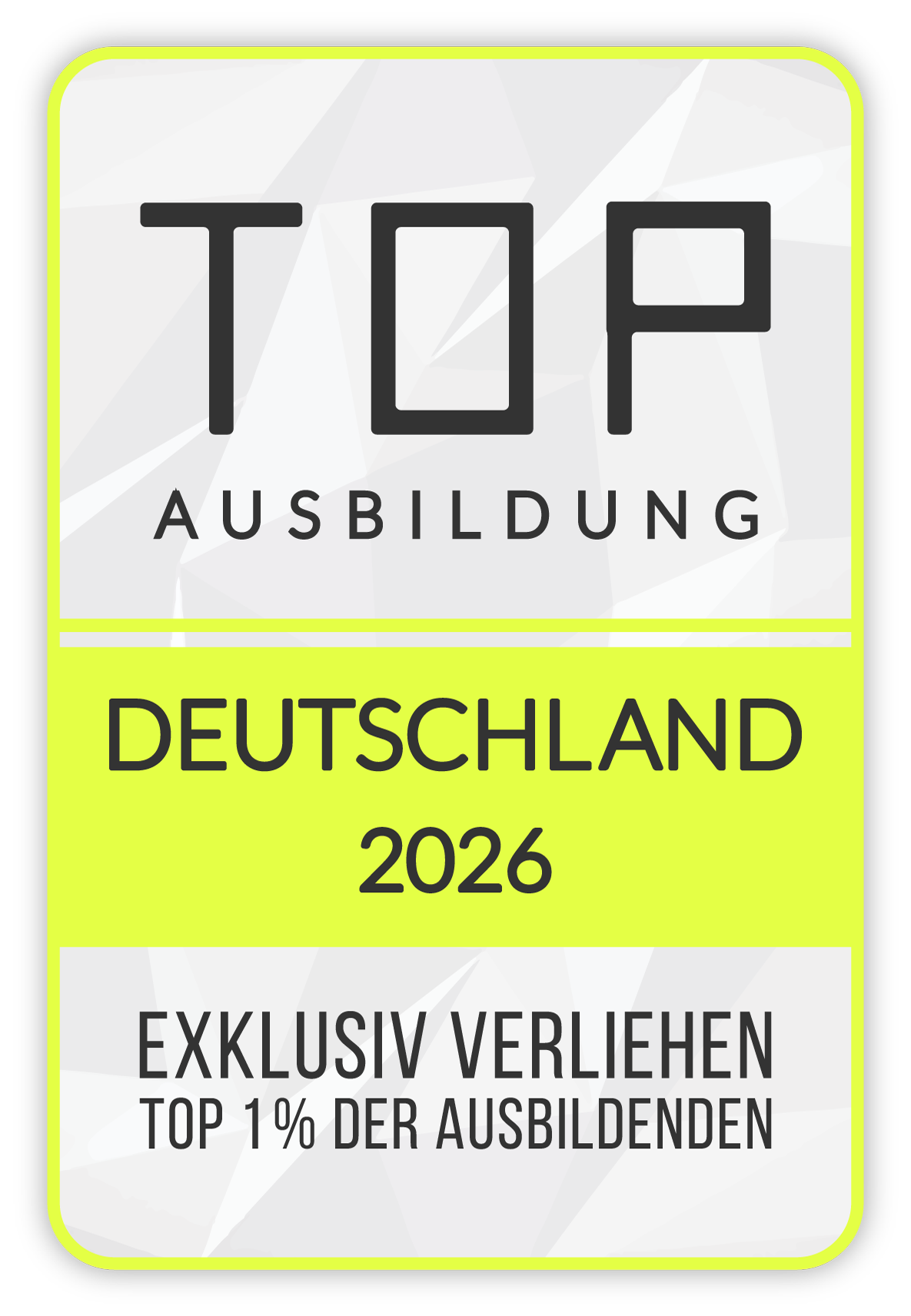 2026 Top Ausbildung