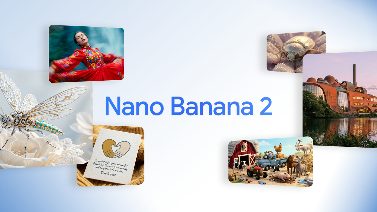 Nano Banana 2 remplace Nano Banana Pro dans Gemini, gratuitement. Découvrez toutes les nouveautés du modèle de génération d'images IA de Google en 2026. | Actualités IA et Insights | AI Sisters