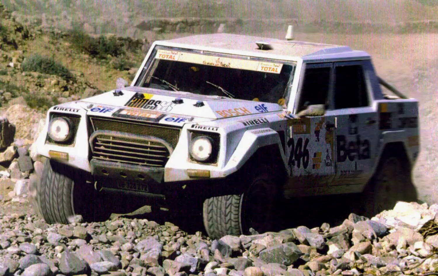 1987 Lamborghini LM002 Granada-Dakar