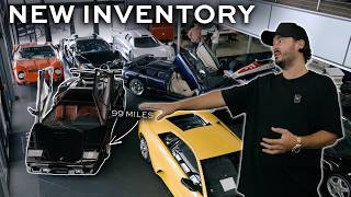 We Have Some INSANE Vintage Supercars in our Miami Showroom!