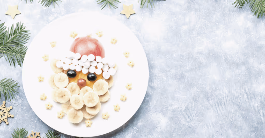 Santa Fruit Face