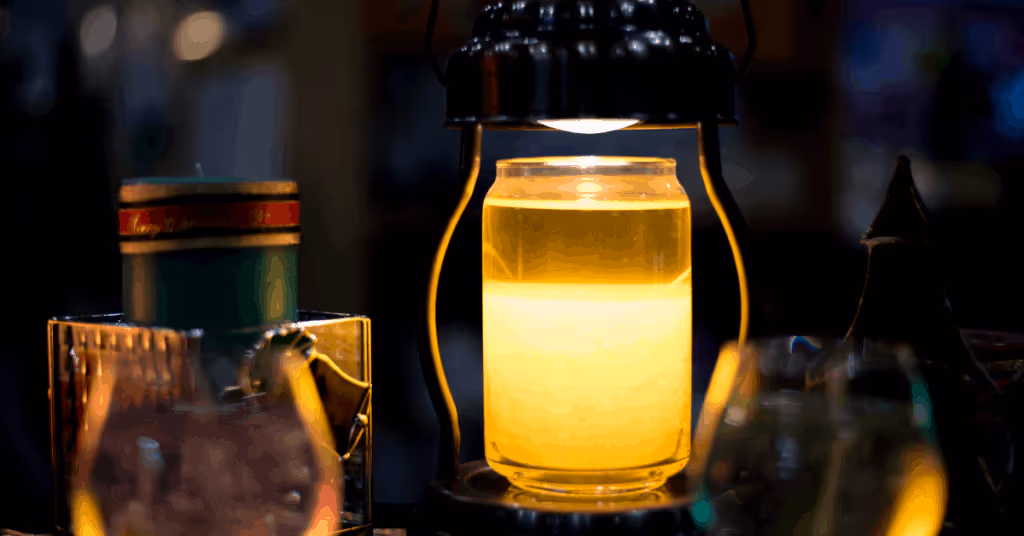 winter lantern