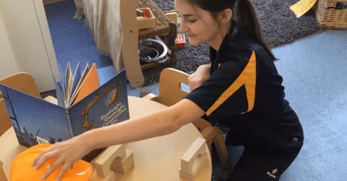 A day in the life of a nursery Room Leader