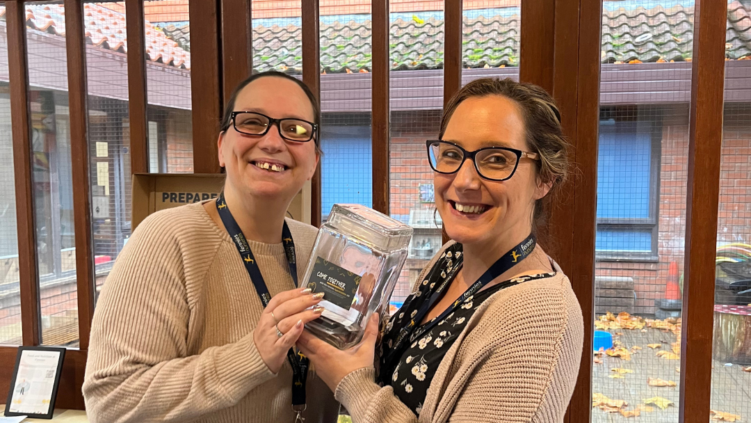 Picture of Bonnie (Left) and Karen (Right)