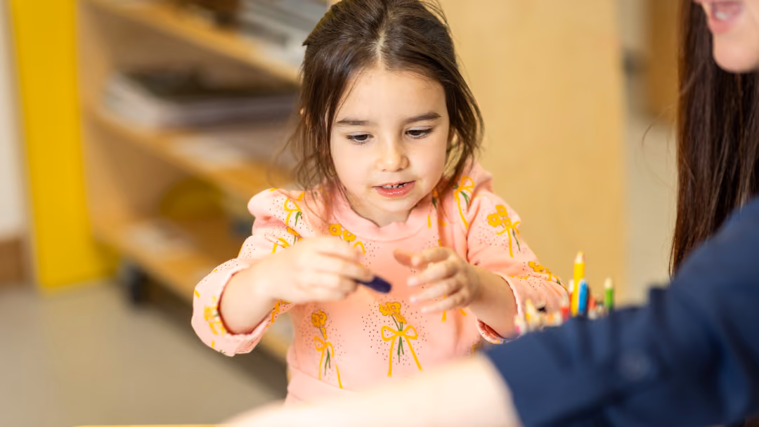 Child learning at Fennies
