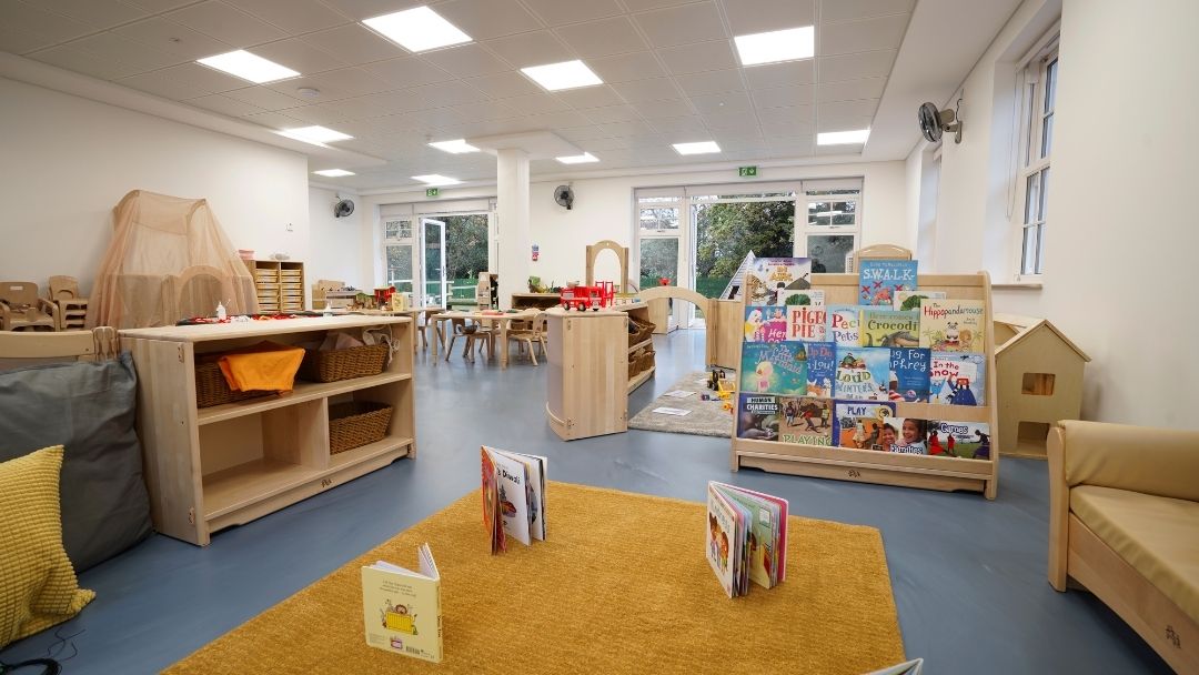 Reading Corner at Fennies Nurseries