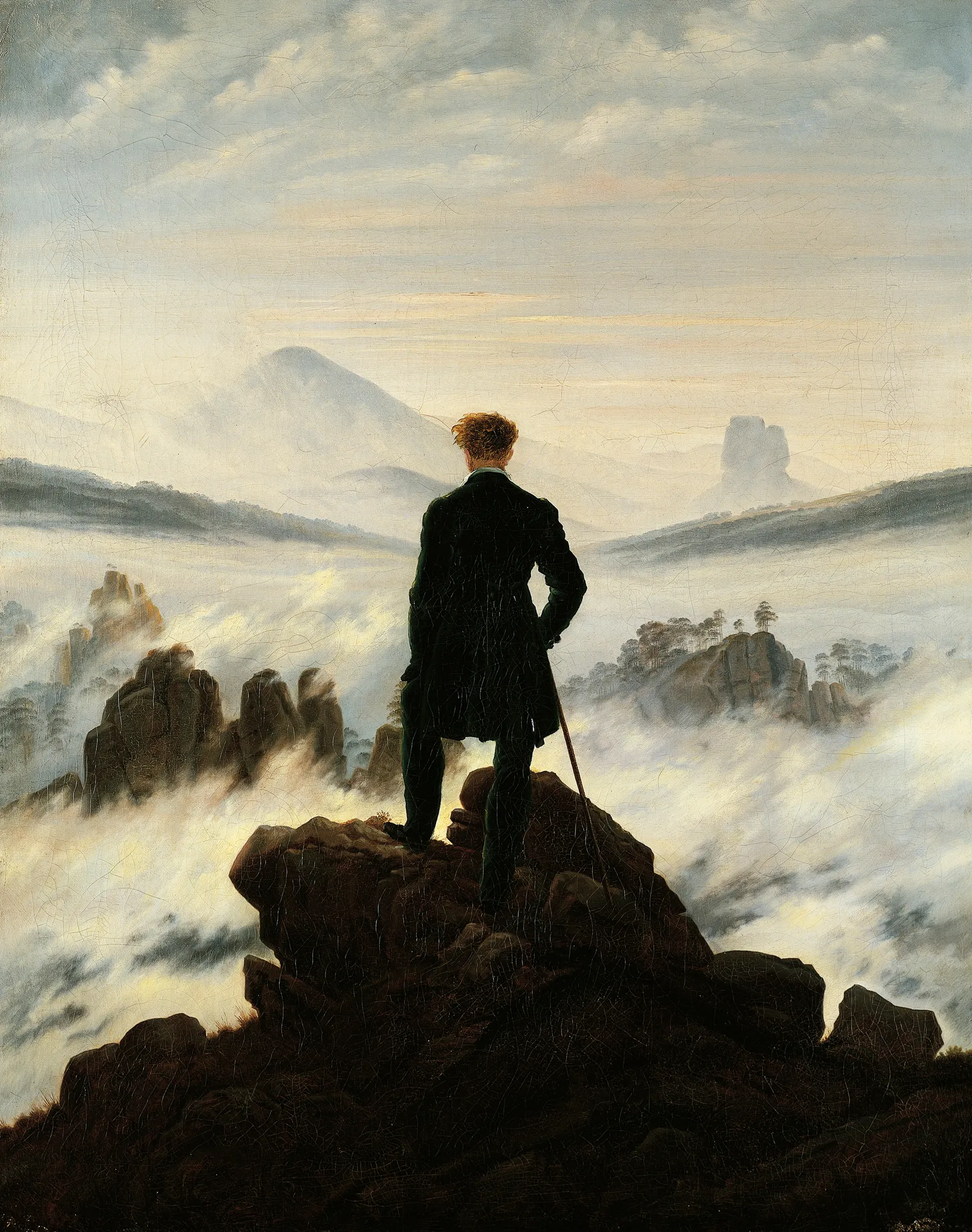 «Странник над морем тумана», 1818 г.