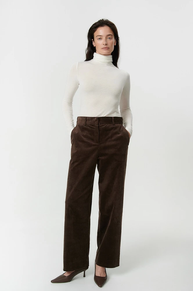 Брюки вельвет DAISYKNIT