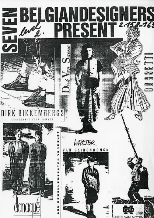 Флаер Антверпенской шестерки, Лондон, 1986 г.
