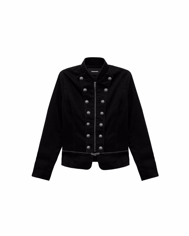 УНИСЕКС КУРТКА ИЗ ПЛОТНОГО ДЕНИМА DISOBEDIENCE