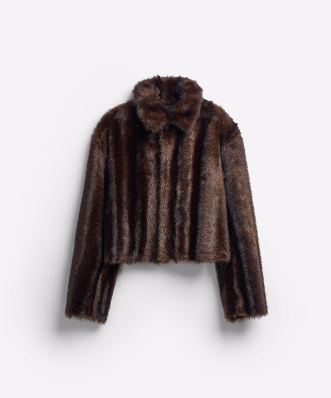 Шуба-бомбер USHATAVA