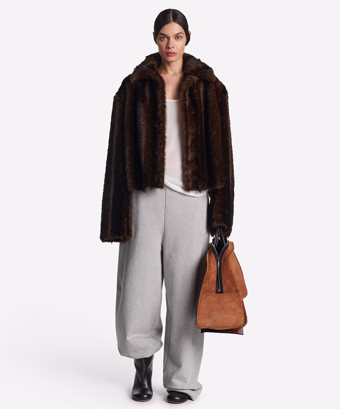 Шуба-бомбер USHATAVA